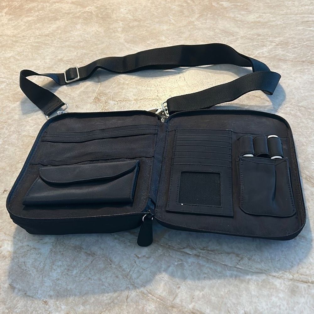 Coldwater Creek Black Crossbody NWOT